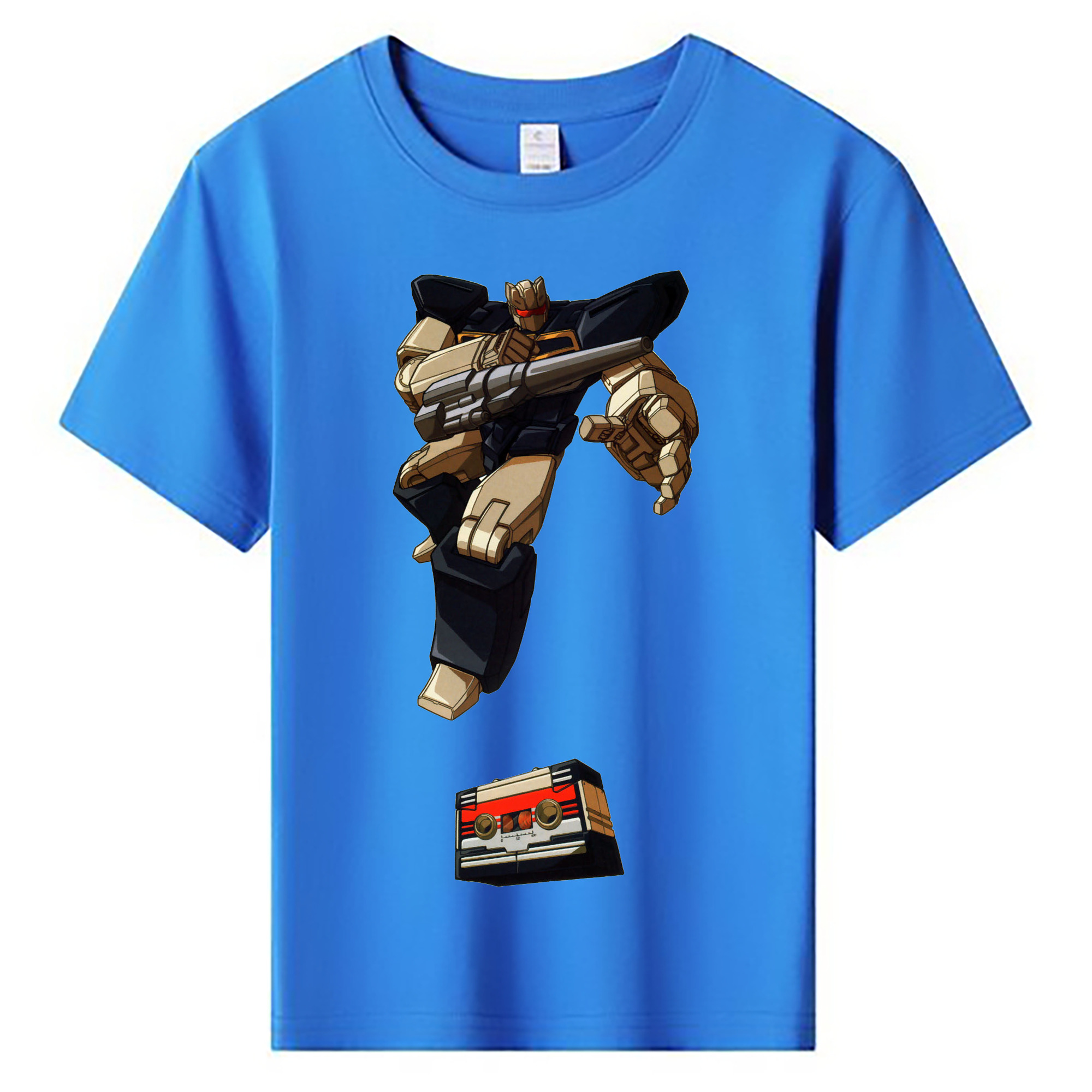 （画像用）  綿100％キッズTシャツ（フロントプリント）